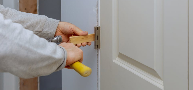 fiberglass entry door repair in West Lealman