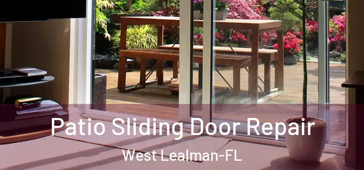 Patio Sliding Door Repair West Lealman-FL